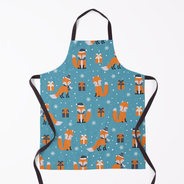 Item preview, Fox Christmas Pattern designed and sold by FoxVibes.