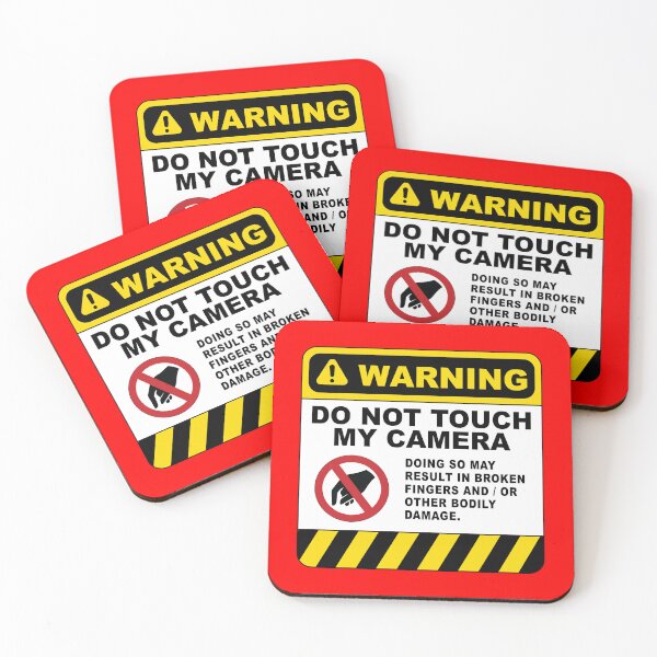 Item preview, Do not touch my camera sign designed and sold by BabulandDesigns.