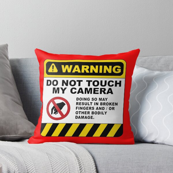 Item preview, Do not touch my camera sign designed and sold by BabulandDesigns.