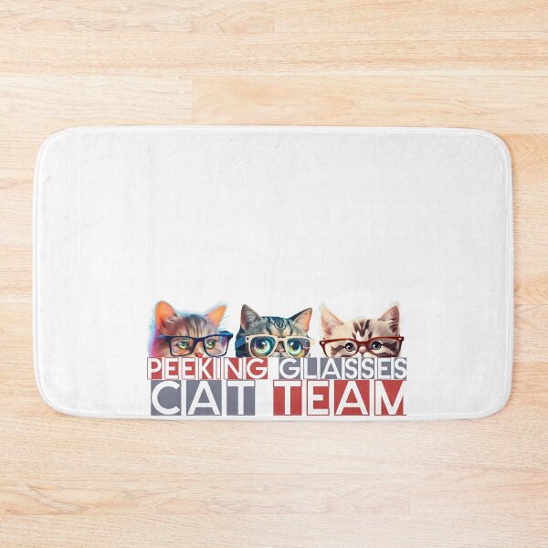 Item preview, Peeking Cat Funny gifts for Cat Lovers  Peeking Glasses Cat Team Funny Looking Cat  designed and sold by MatthewViews.