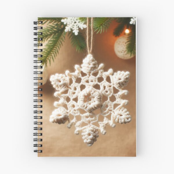 Item preview, Elegant Crocheted Snowflake Christmas Tree Adornment designed and sold by shoowack.
