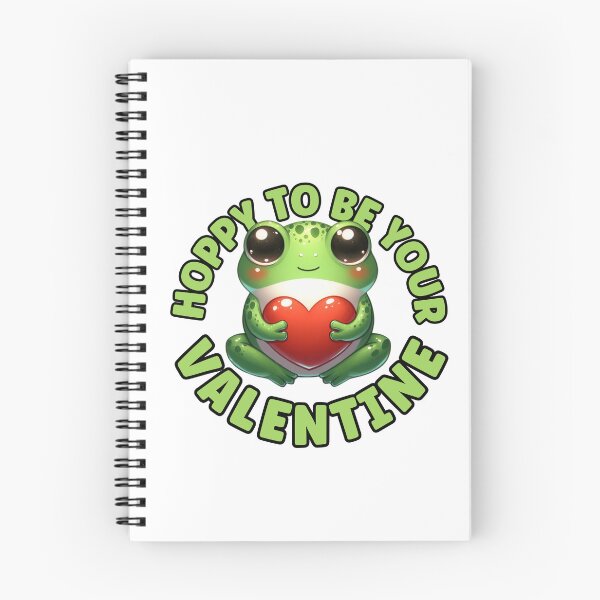 Item preview, Hoppy To Be Your Valentine - Frog Valentine designed and sold by TheAnimalZ00.