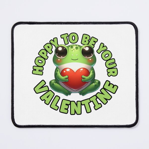 Item preview, Hoppy To Be Your Valentine - Frog Valentine designed and sold by TheAnimalZ00.