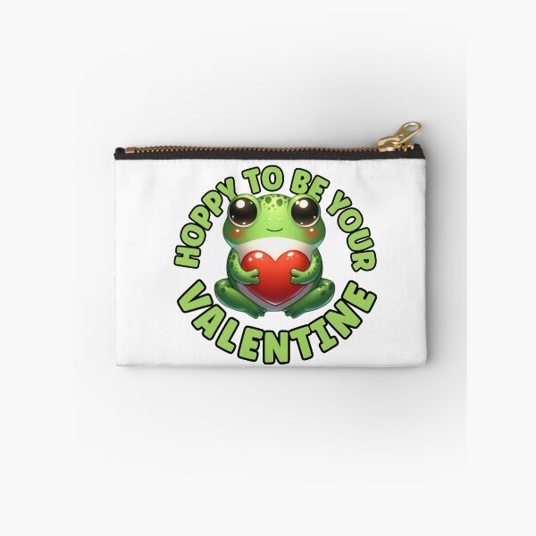 Item preview, Hoppy To Be Your Valentine - Frog Valentine designed and sold by TheAnimalZ00.
