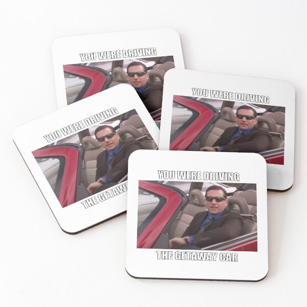 Item preview, Getaway Car - The Office designed and sold by Maddie's Sticker Shop.