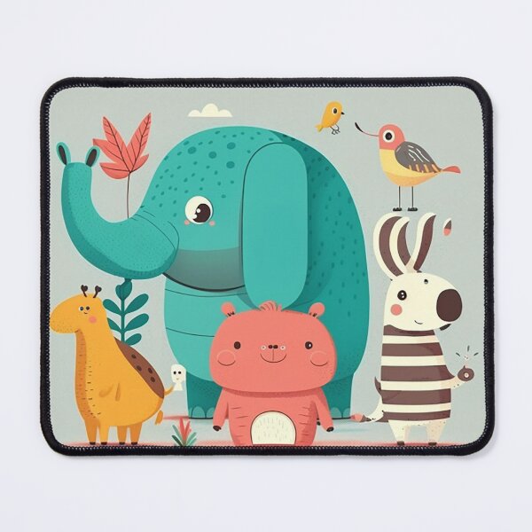 Item preview, Animal Adventure Tales - Bright Cartoon Scenes for Children designed and sold by PaintbrushPlace.
