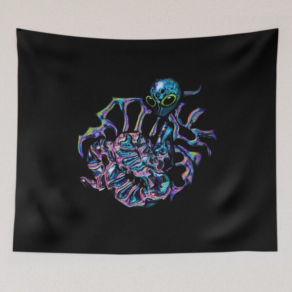 Item preview, Alien Snakedelic designed and sold by Pebbledrops.