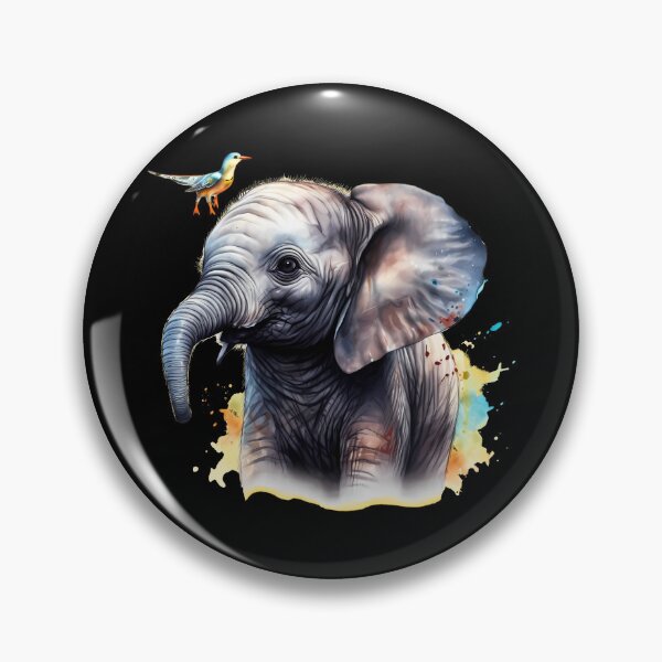 Item preview, Wild Elephant designed and sold by ElephantVibes.