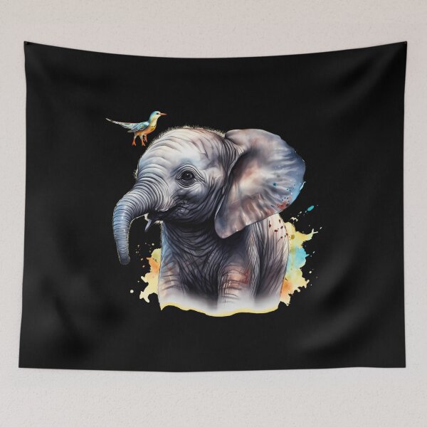 Item preview, Wild Elephant designed and sold by ElephantVibes.