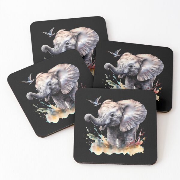 Item preview, Wild Elephant designed and sold by ElephantVibes.