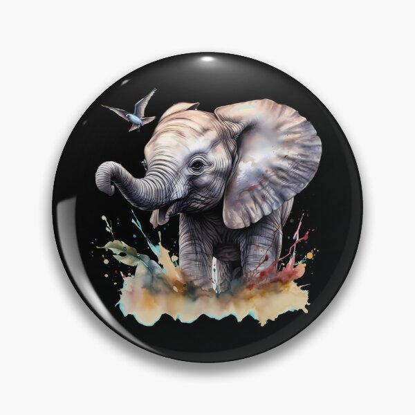 Item preview, Wild Elephant designed and sold by ElephantVibes.