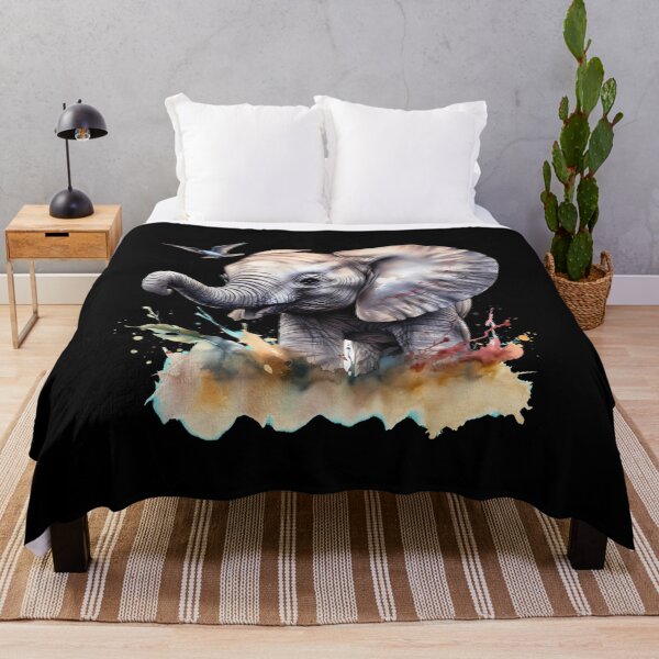 Item preview, Wild Elephant designed and sold by ElephantVibes.