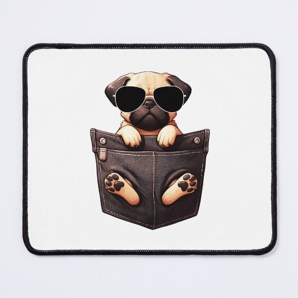 Item preview, Cool Pug In The Pocket designed and sold by TheAnimalZ00.