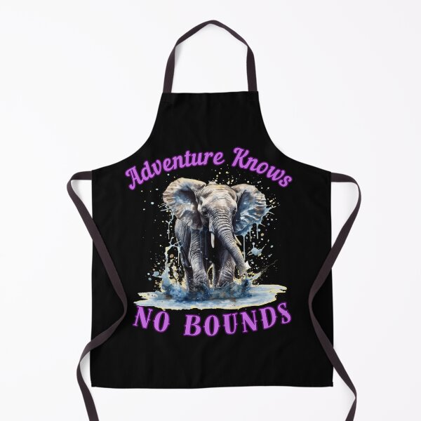 Item preview, Adventure Knows No Bounds. elephant face designed and sold by ElephantVibes.