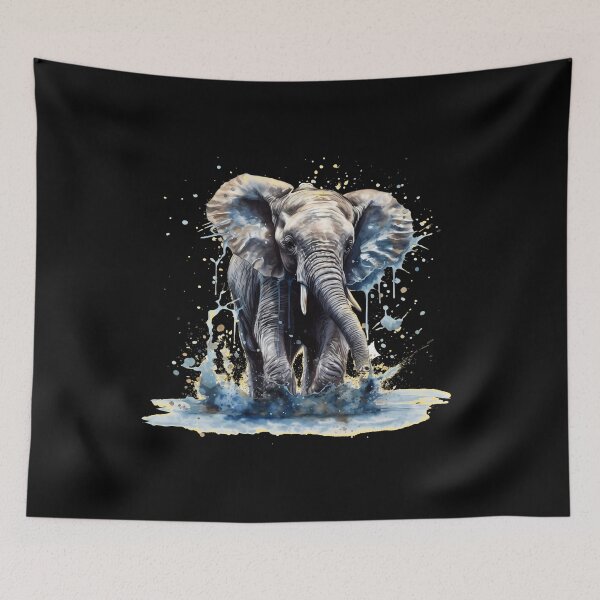 Item preview, Wild Elephant designed and sold by ElephantVibes.