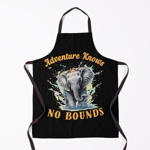 Item preview, Adventure Knows No Bounds. watercolor elephant designed and sold by ElephantVibes.
