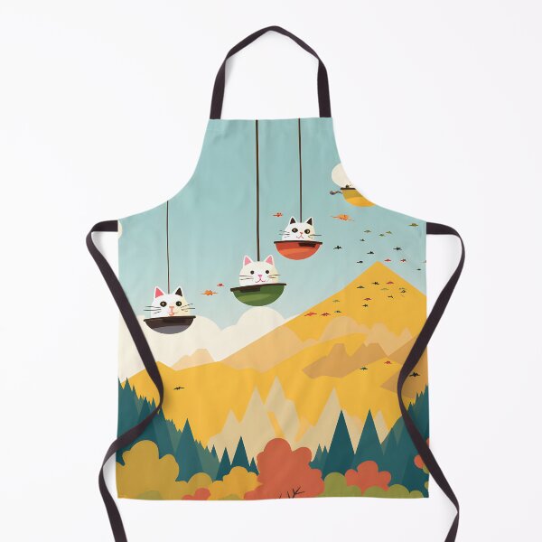 Item preview, Cheerful Cats at Sunset Fun at the Cable Car designed and sold by omerfdln34.