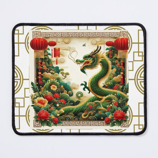 Item preview, Fantasy Dragon zodiac ushering New Year (silvergoldvisionary) designed and sold by SGVisionary.
