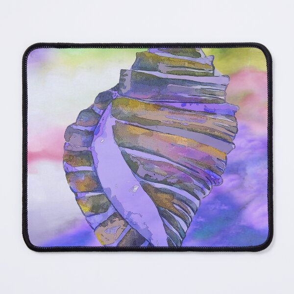 Item preview, NAUTILUS CONCH SEA SHELL PURPLE PINK DREAM designed and sold by Overthetopsm.