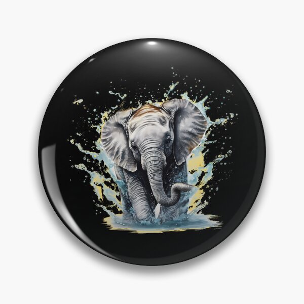 Item preview, Wild Elephant designed and sold by ElephantVibes.