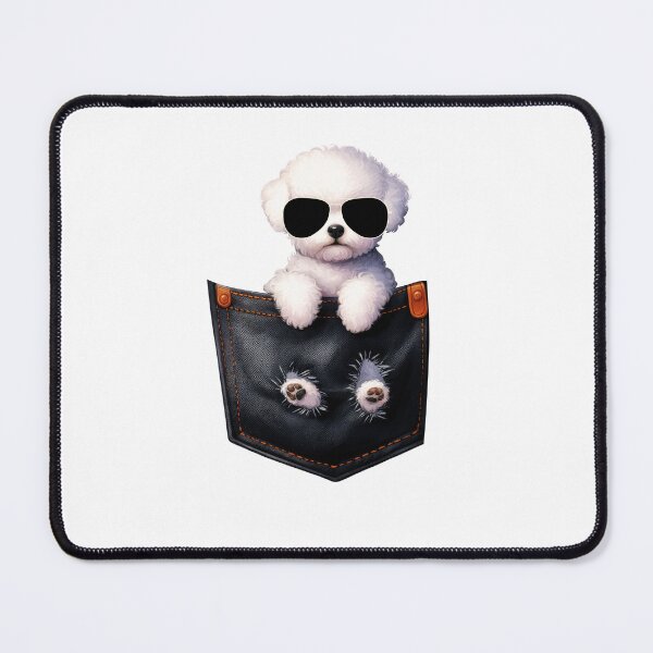 Item preview, Cool Bichon Frise In The Pocket designed and sold by TheAnimalZ00.