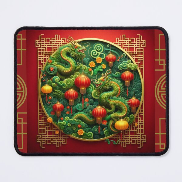 Item preview, Fantasy Dragon zodiac ushering New Year (silvergoldvisionary) designed and sold by SGVisionary.