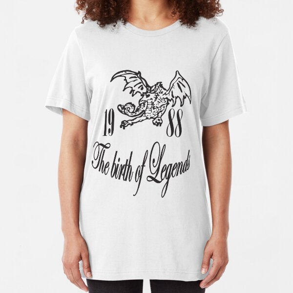 1988 the birth of Legends Slim Fit T-Shirt