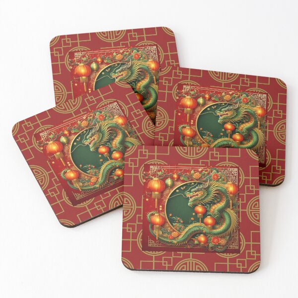 Item preview, Fantasy Dragon zodiac ushering New Year (silvergoldvisionary) designed and sold by SGVisionary.