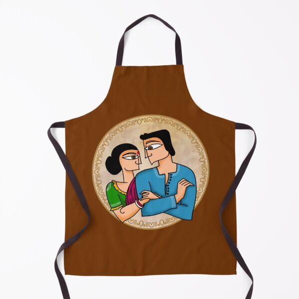 Item preview, Love couple Folk designed and sold by Charmy Design.
