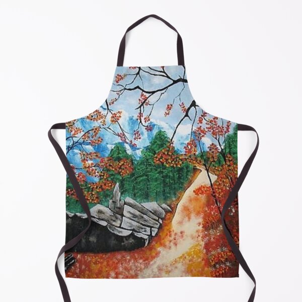 Item preview, landscape path in forest in autumn designed and sold by janjacbu.