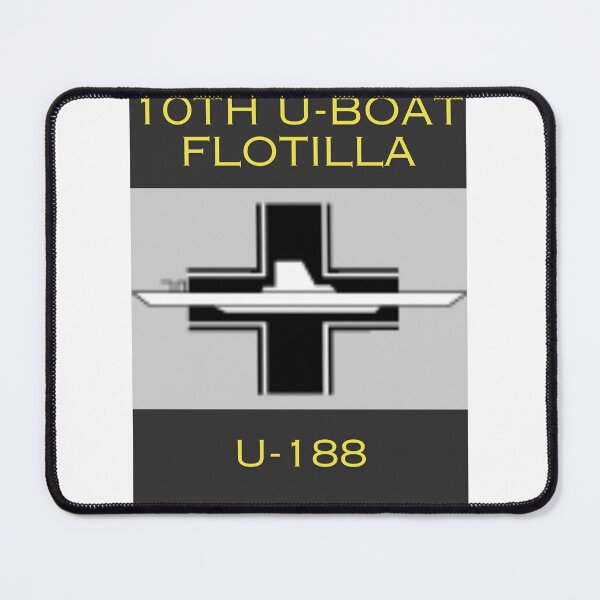 Item preview, U-188 (10th U Boat Flotilla) designed and sold by CraftTee.