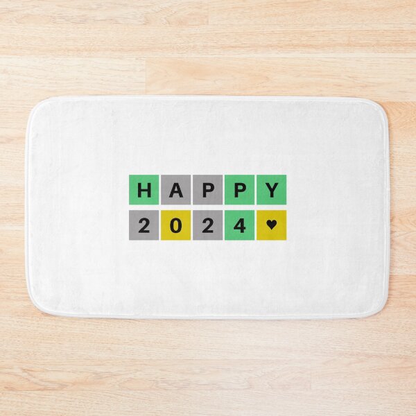 Item preview, Feliz 2024 wordle designed and sold by Entropiverse.