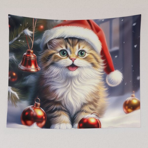 Item preview, Happy holiday cat designed and sold by piakestore.