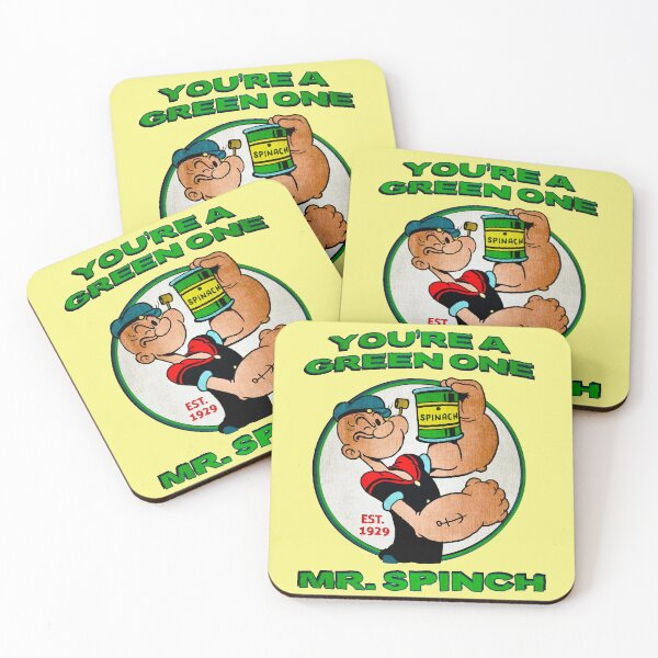 Item preview, You're A Green One Mr. Spinch • I Eats Me Spinich designed and sold by MKE Rhine Maiden  •  Grumble Services, LLC..