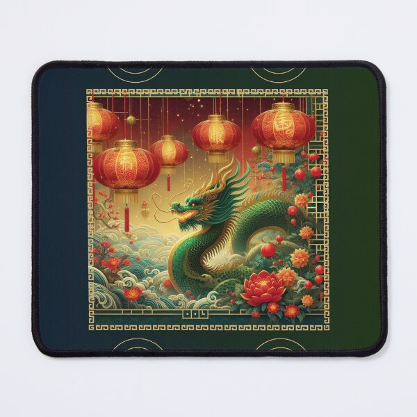 Item preview, Fantasy Dragon zodiac ushering New Year (silvergoldvisionary) designed and sold by SGVisionary.