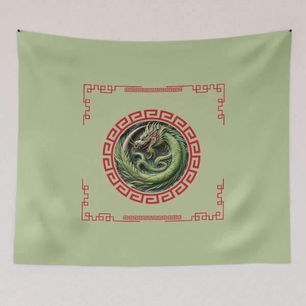 Item preview, Fantasy Dragon zodiac ushering New Year (silvergoldvisionary) designed and sold by SGVisionary.