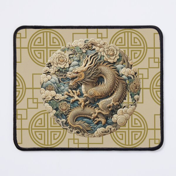 Item preview, Fantasy Dragon zodiac ushering New Year (silvergoldvisionary) designed and sold by SGVisionary.