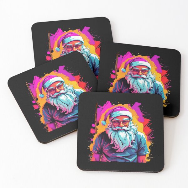 Item preview, Santa's Kaleidoscope Christmas: A Burst of Festive Colors designed and sold by WantStore.
