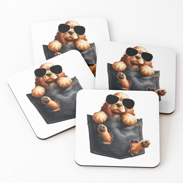Item preview, Cool Cocker Spaniel In The Pocket designed and sold by TheAnimalZ00.