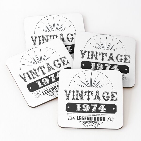 Item preview, Vintage January 1974 Limited Edition, 50th Birthday Gift 50 years old Legend Born Birth designed and sold by DjenShop.