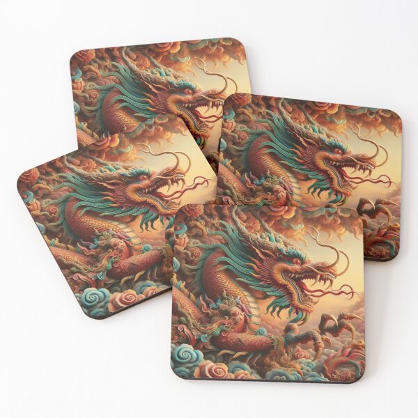 Item preview, Fantasy Dragon zodiac ushering New Year (silvergoldvisionary) designed and sold by SGVisionary.