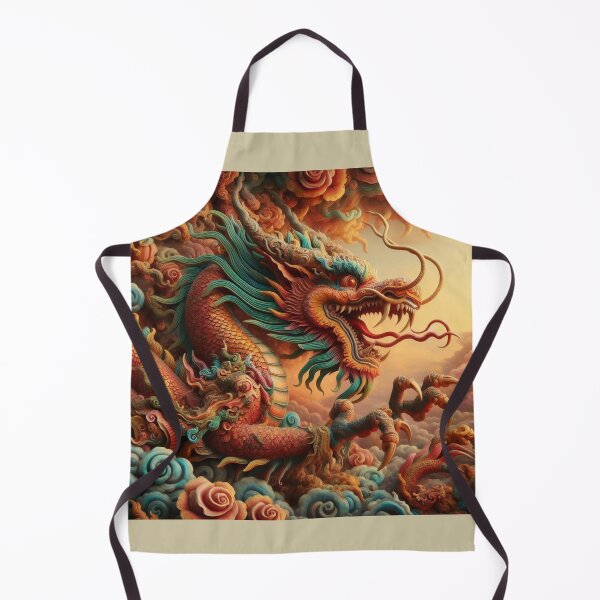 Item preview, Fantasy Dragon zodiac ushering New Year (silvergoldvisionary) designed and sold by SGVisionary.