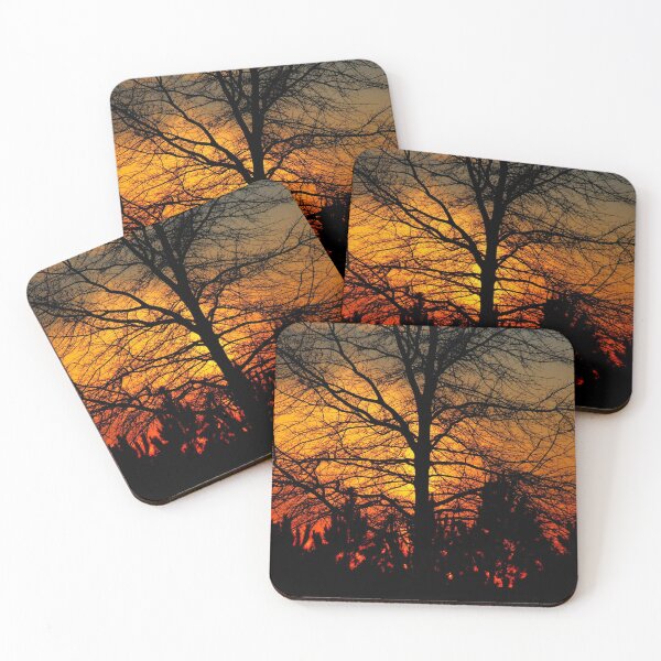 Item preview, Beautiful Sunset Behind The Trees  designed and sold by cope64.