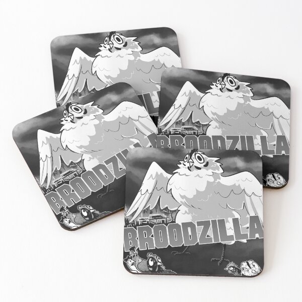 Item preview, BAWKtober Brooding (Broodzilla) designed and sold by MakennaMadeThis.