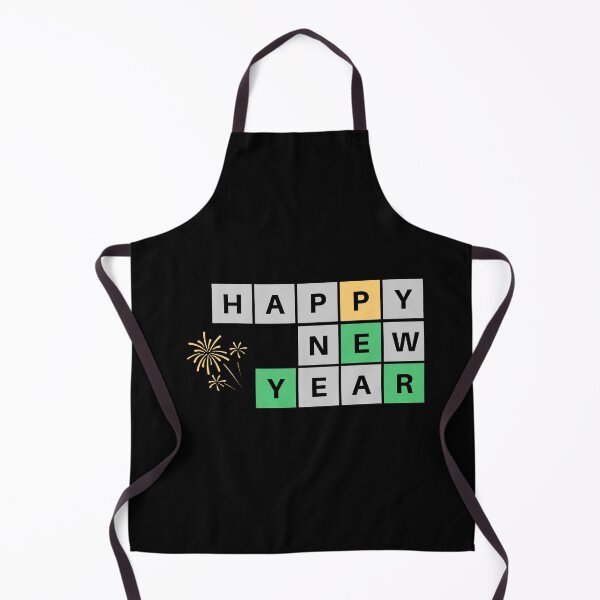 Item preview, Feliz año nuevo wordle designed and sold by Entropiverse.
