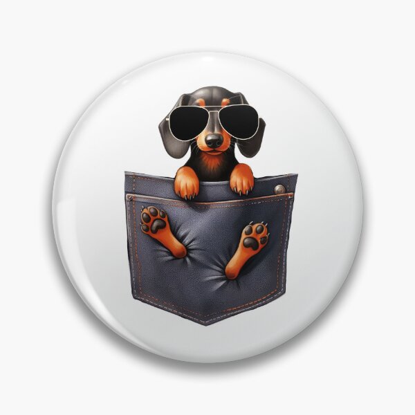 Item preview, Cool Dachshund In The Pocket designed and sold by TheAnimalZ00.
