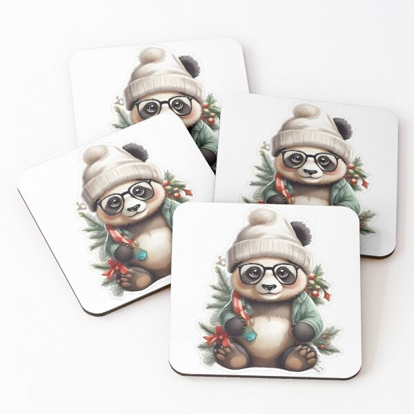 Artikelvorschau, Kawaii Weihnachtspanda Niedliche und kuschelige Panda-Kunst entworfen und verkauft von PintERest0.