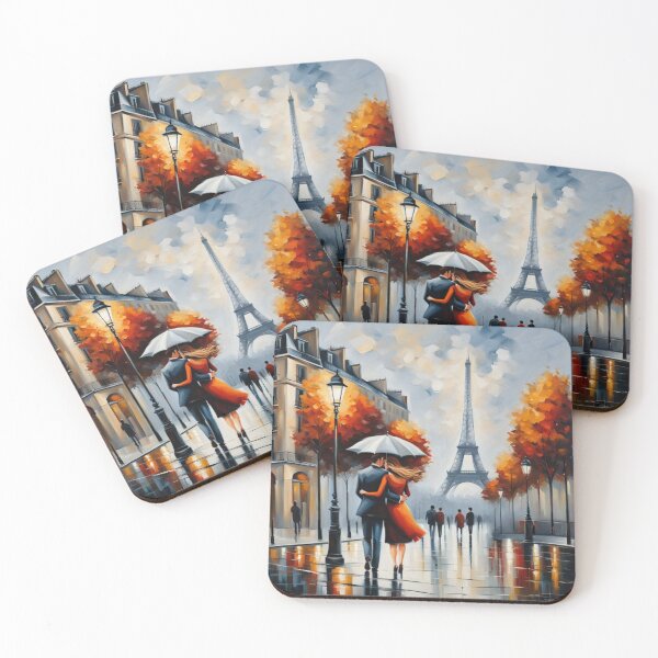 Item preview, Romantic couple in Paris designed and sold by JackFreestone.