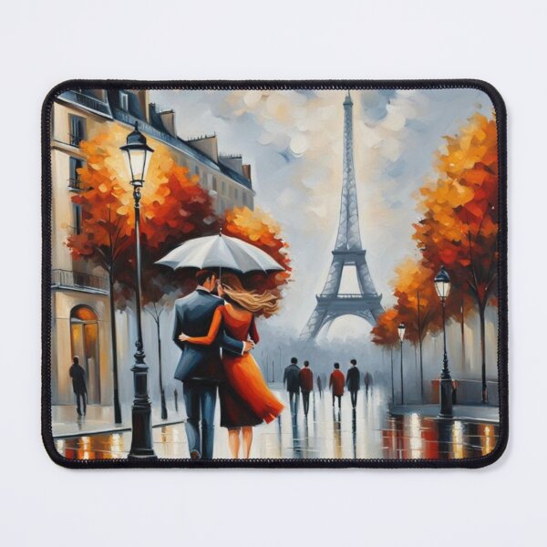 Item preview, Romantic couple in Paris designed and sold by JackFreestone.