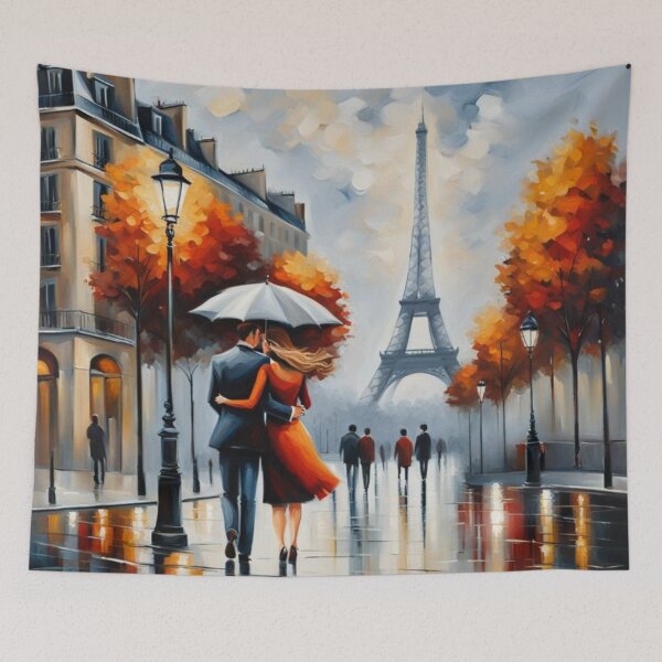 Item preview, Romantic couple in Paris designed and sold by JackFreestone.